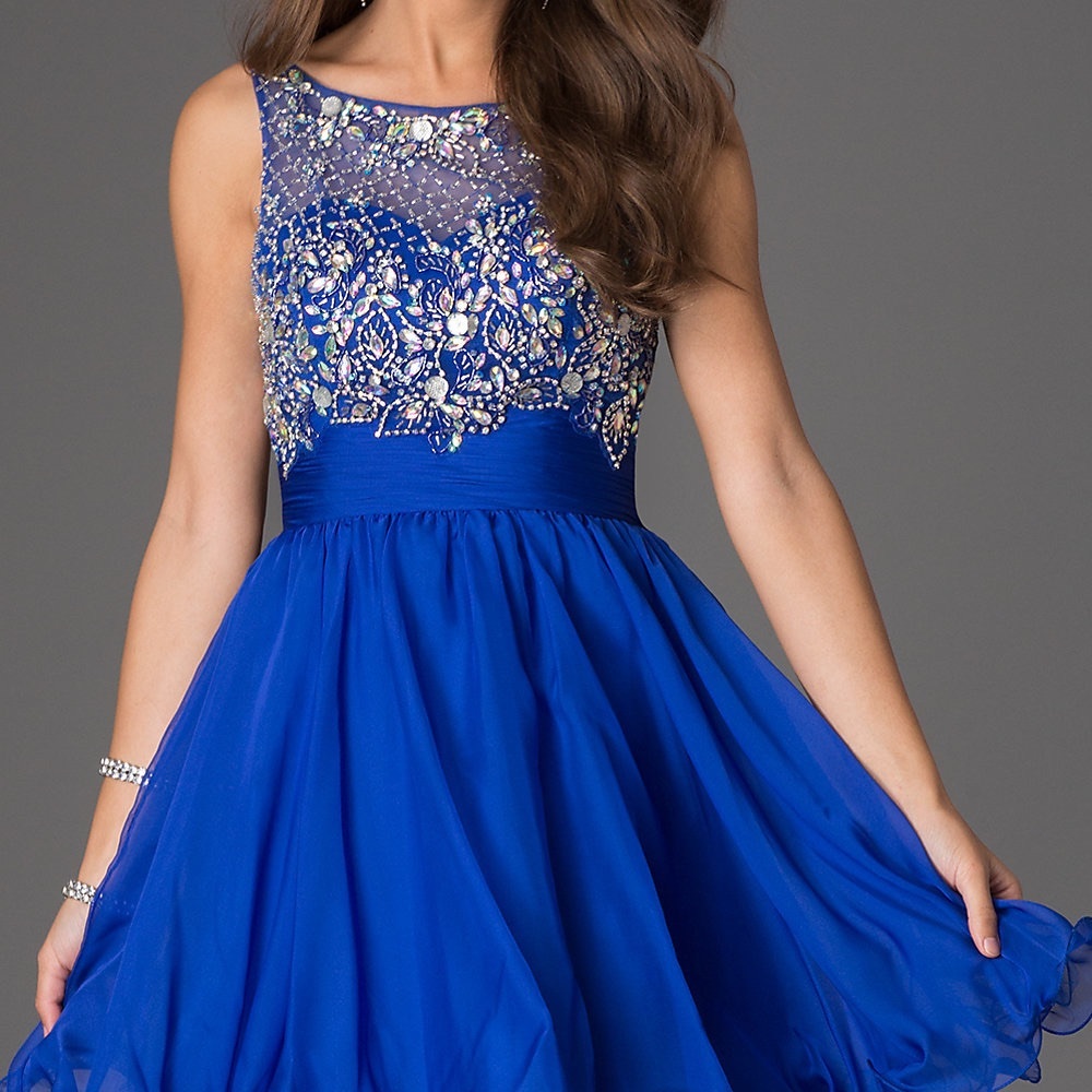Blue Short Homecoming/Prom/Formal Dress
